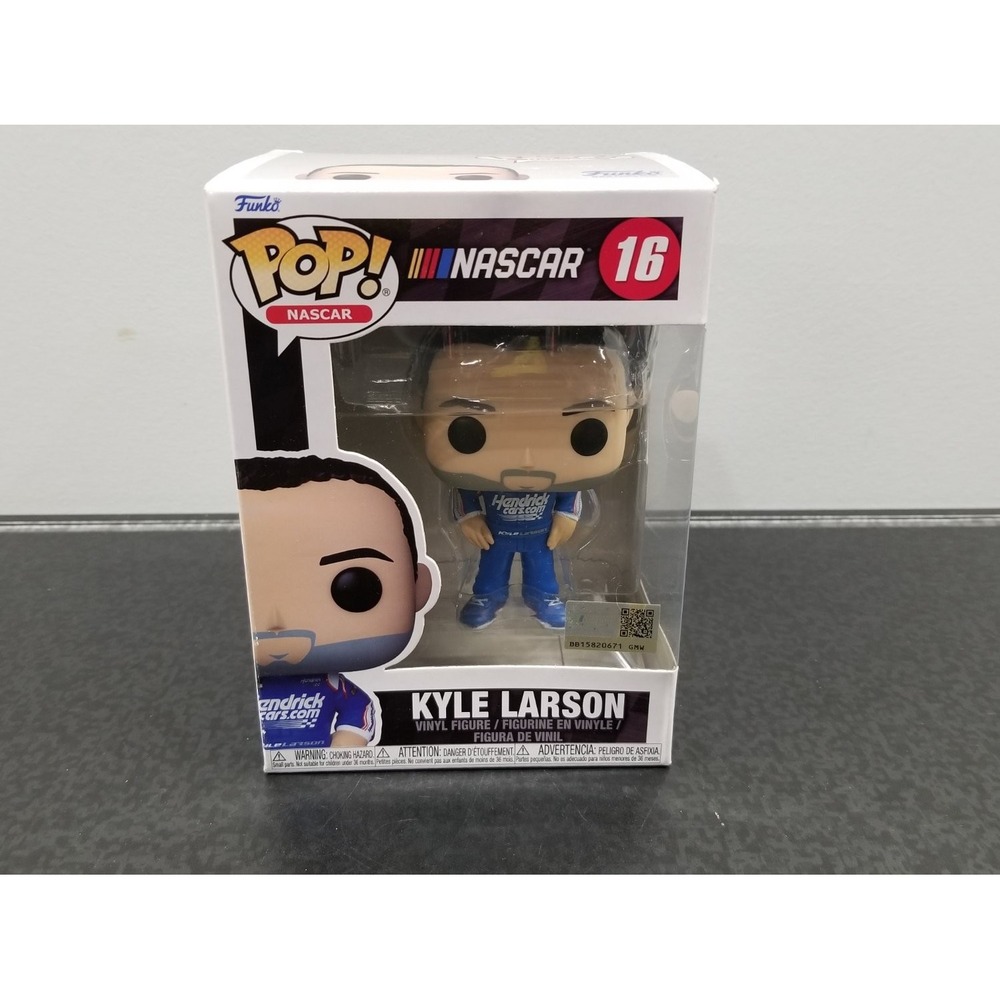 Funko Pop! NASCAR Kyle Larson #16 Hendrick Motorsports Vinyl Figure Sports ~ NIB